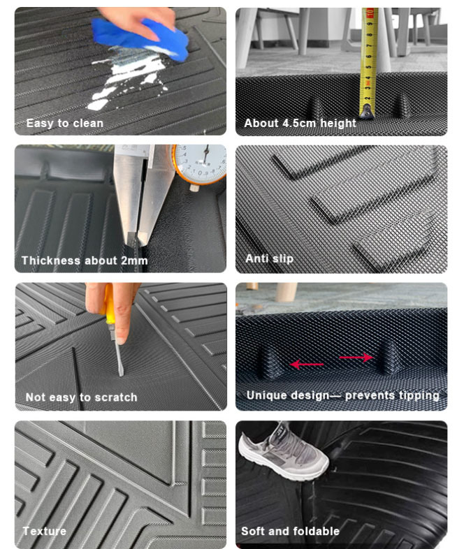 Scratch Proof Custom Car Mats Trunk Tray Mat for Land Rover Velar