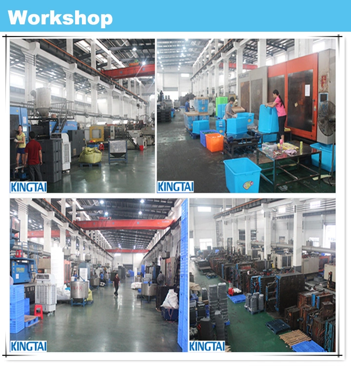 Foldable Lid Plastic Crate Moving Box Manufacturer