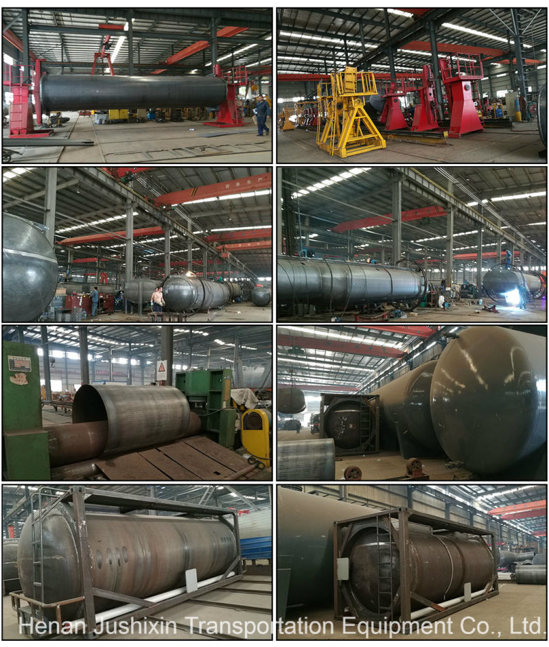 20/40FT Shipping Bitumen/Asphalt/Pitch Transport Tanker Container ISO Storage Tank Container