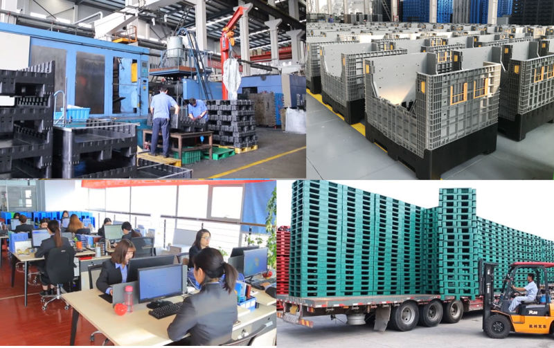 Large Plastic Pallet Box Bin for Fruit and Vegetables