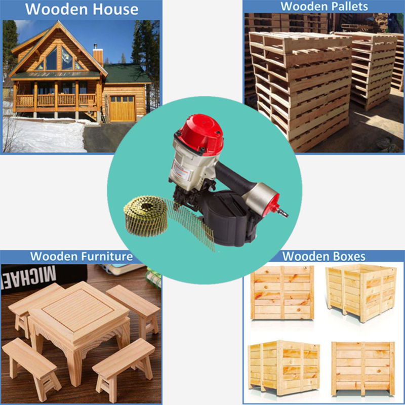15 Degree Wire Welded Coil Nails for Wooden Pallets Boxes