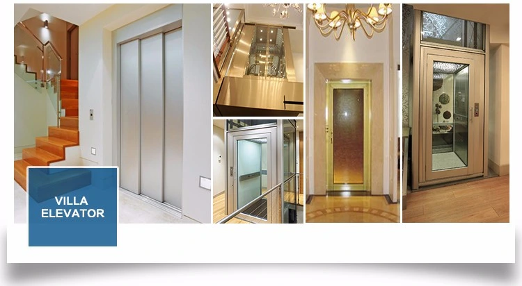 Ce Approved Lift Passenger Elevator 200kg 3 Person Home Elevator