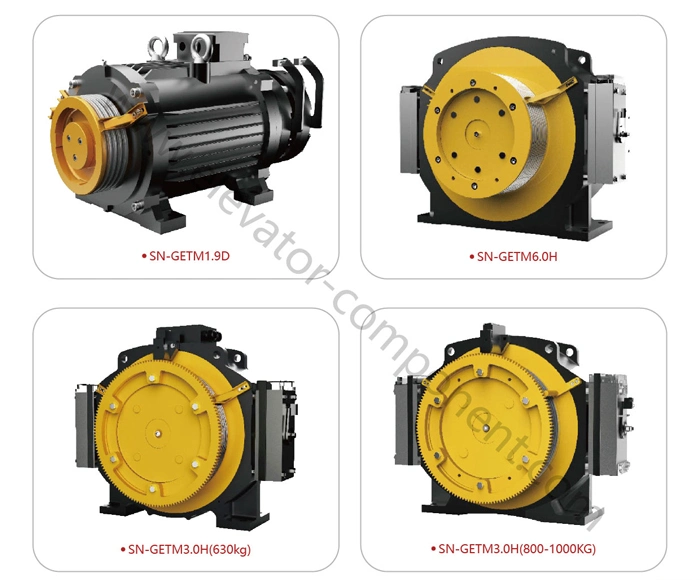 Manufacturer Gearless Elevator Traction Machine for Elevator