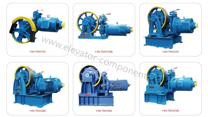 Manufacturer Gearless Elevator Traction Machine for Elevator