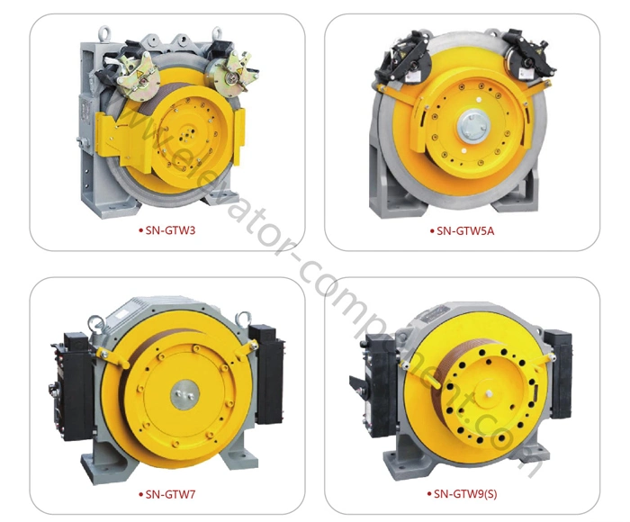 Manufacturer Gearless Elevator Traction Machine for Elevator