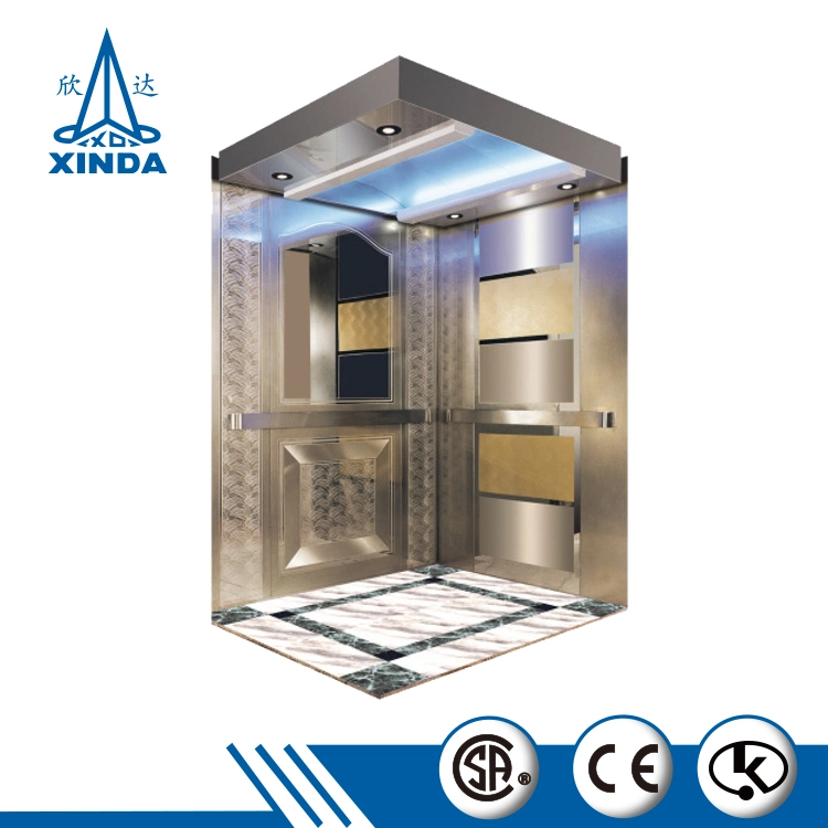 6 Person Cheap Passenger Hyundai Elevator with Good Price