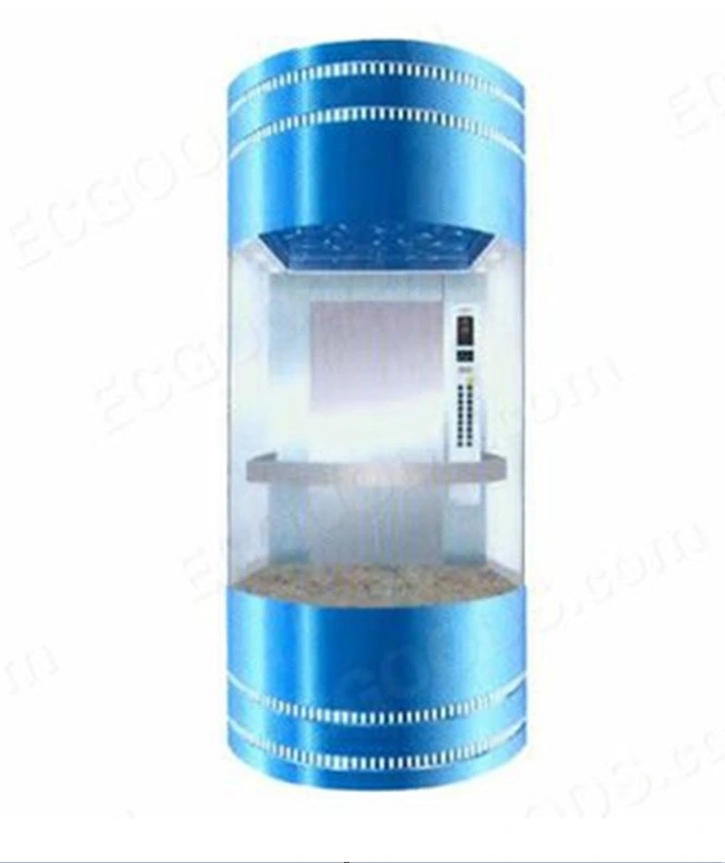 Glass Sightseeing Elevator Lift Panoramic Passenger Elevator Observation Lift