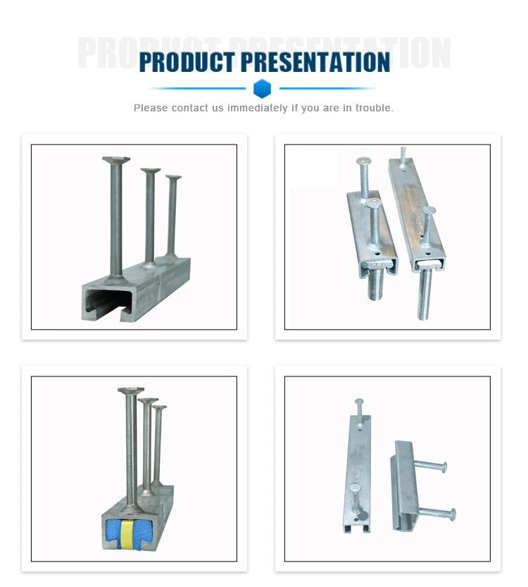 Hot Sale Gri Steel Strut Channel Accessories and Steel Channel