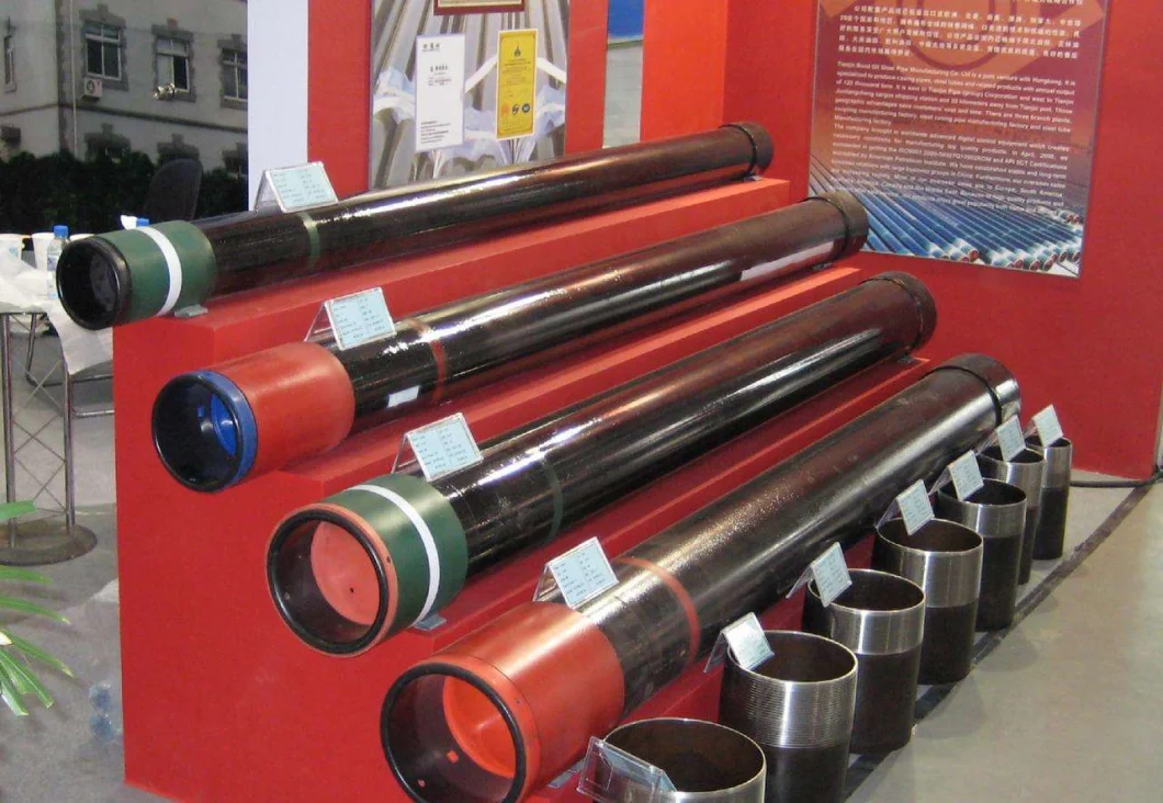 API-5CT Steel Water Well Oil Casing Pipe (H40, J55, K55, N80, C75, L80, C90, C95, P110, Q125)