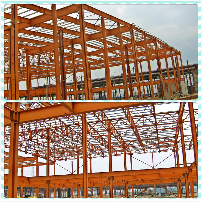 Steel Construction Project with Angle Steel Roof Truss