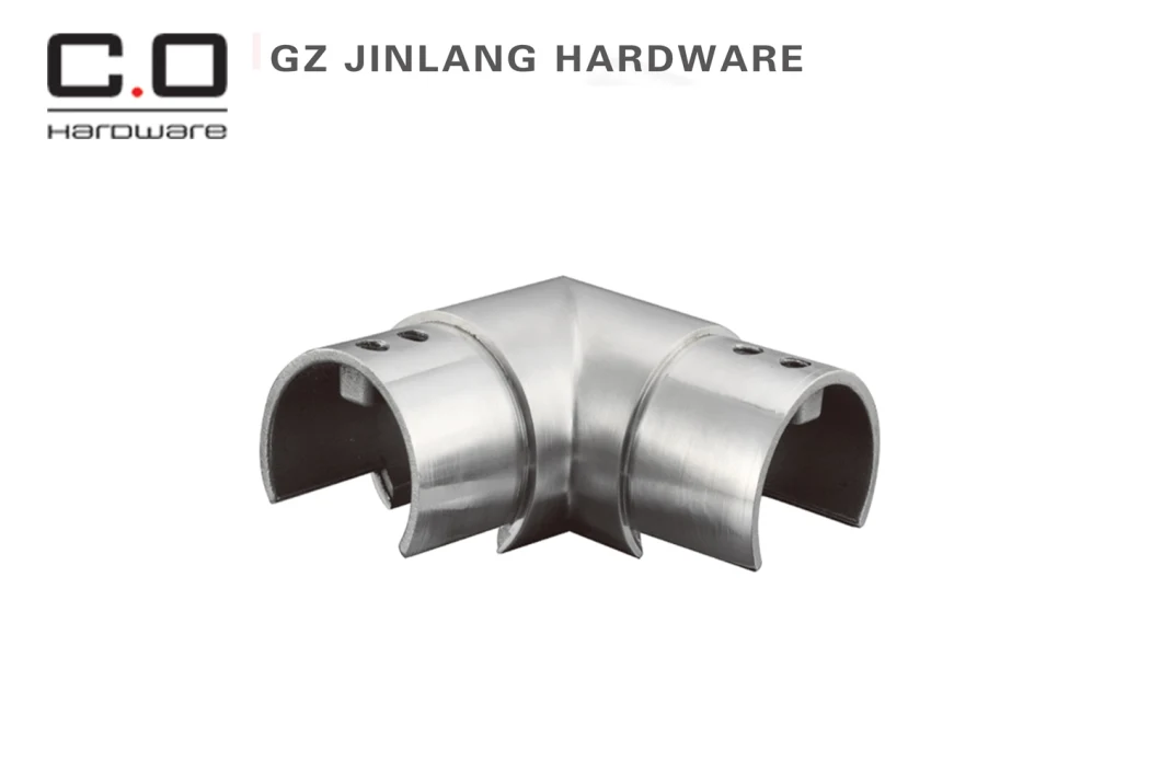 Stainless Steel Slotted Channel Pipe Fittings 90 Degree Elbow Joiner