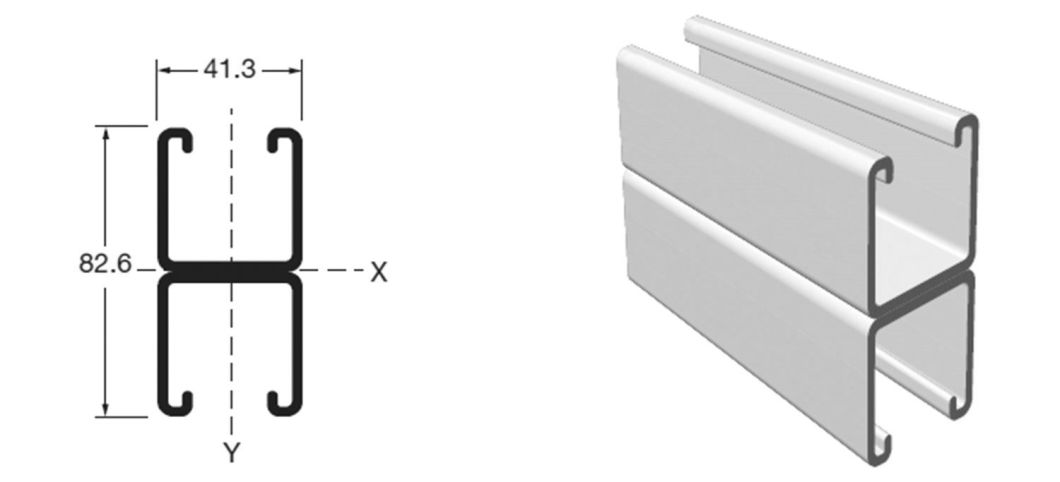 Popular High Quality Australia Galvanized Strut Channel