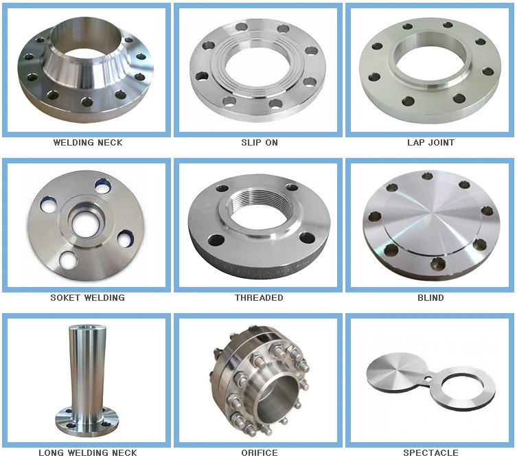 Stainless Steel Cl150 ASME B16.5 A182 304 Pn16 RF Slip on Flange