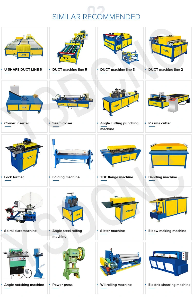 Electric and Hydraulic Flange Corner Cutter / Hydraulic Flange Hole Making