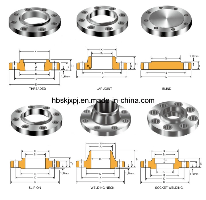 Factory Price ANSI Standard Carbon Steel Welding Neck Flange