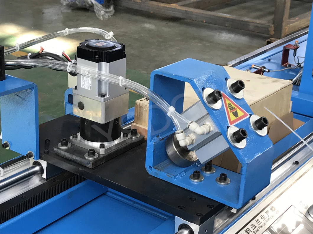 Electric and Hydraulic Flange Corner Cutter / Hydraulic Flange Hole Making