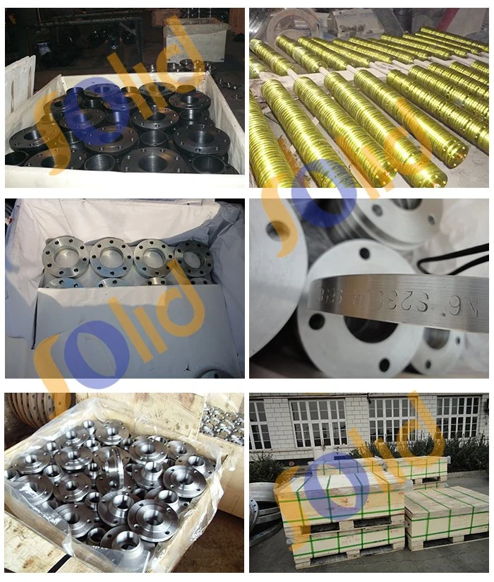 Dn100 Carbon Steel Forged Flange of Black JIS 10K Pl