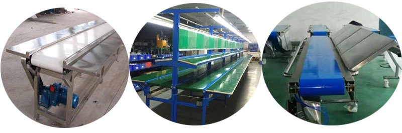 Industrial Medical Products Assemble PVC/Rubber Timing Belt Conveyor Line