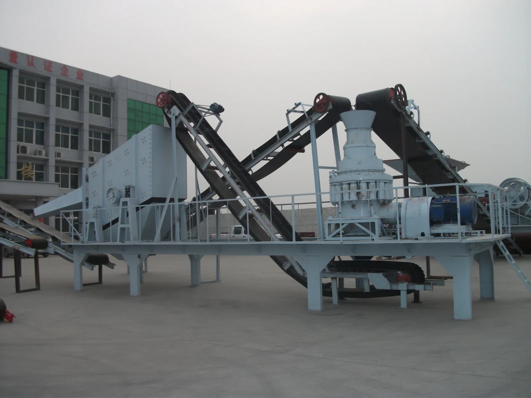 Industrial Belt Conveyor for Construction Materials Conveying