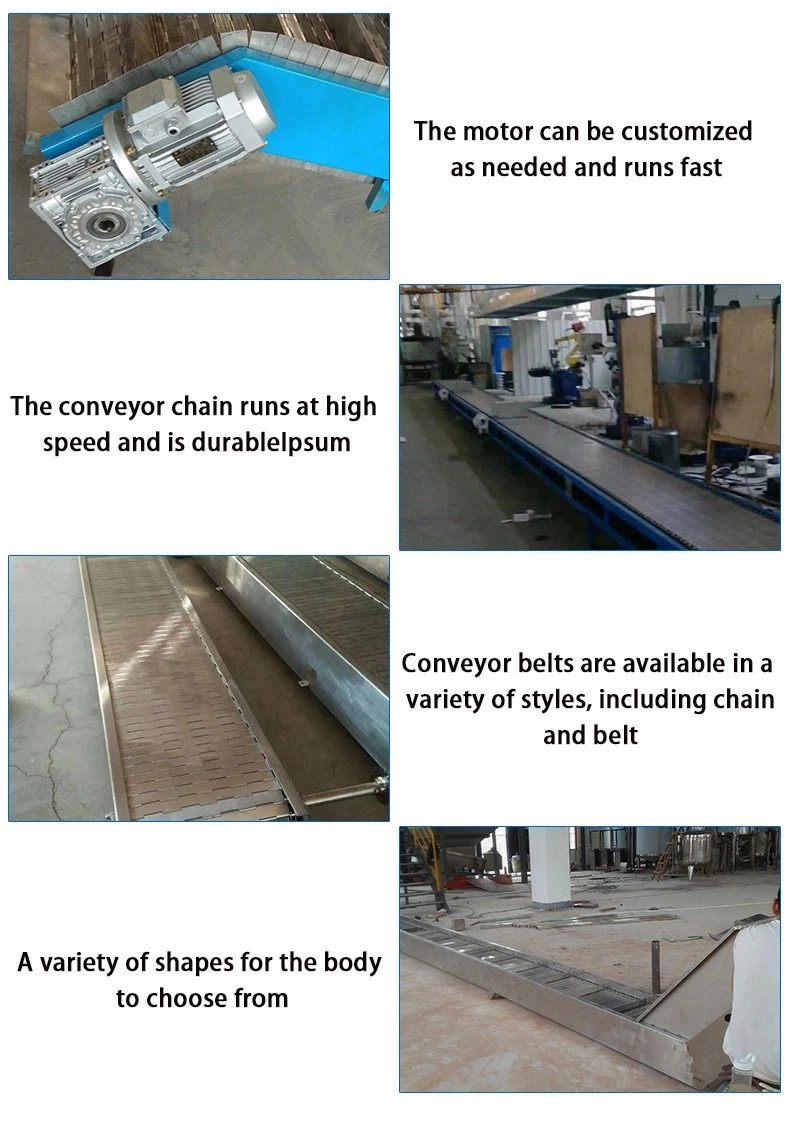 Manufacturer Custom-Made Cooling Chain Conveyor for Forgings High Temperature Resistant Chain Conveyor Belt