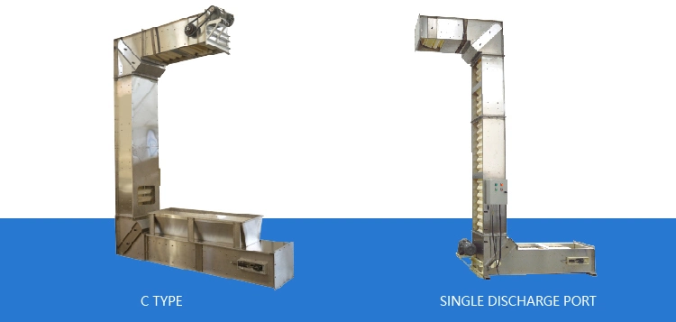 Chemical Industry Quartz Sand Conveying Bucket Elevator Conveyor