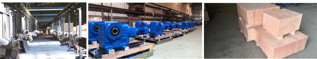 Wp Series Worm Gearbox Gearmotor for Conveyors