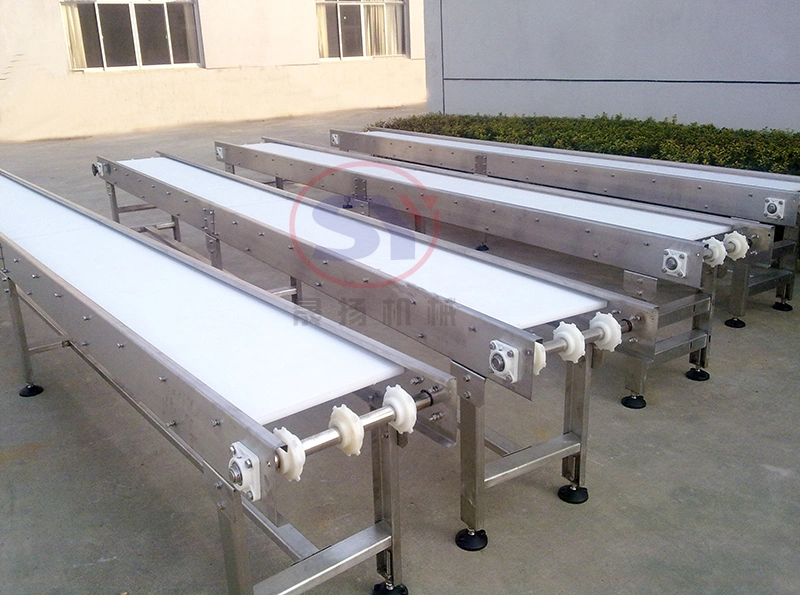 Industrial Medical Products Assemble PVC/Rubber Timing Belt Conveyor Line