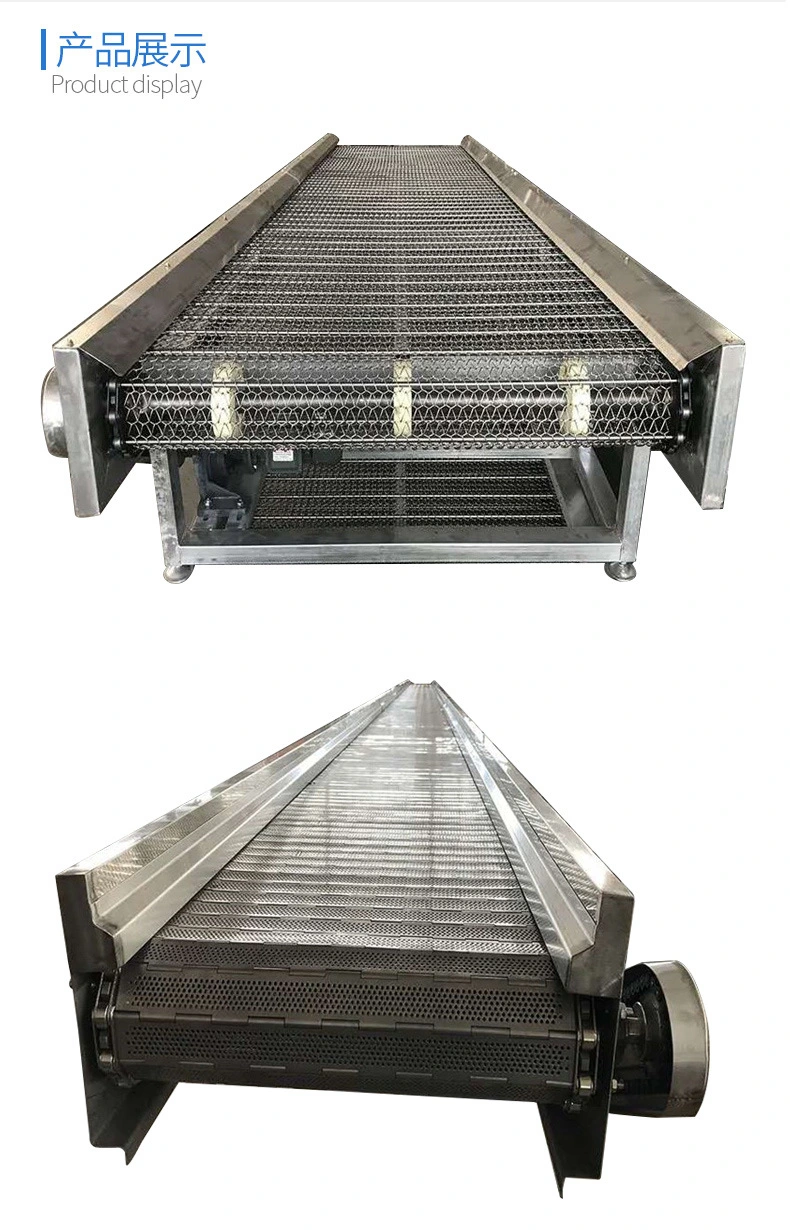 Manufacturer Custom-Made Cooling Chain Conveyor for Forgings High Temperature Resistant Chain Conveyor Belt