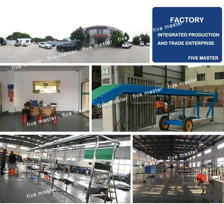 Express Logistics Packaging Assembly Line Conveyor Food Grade Climbing Conveyor