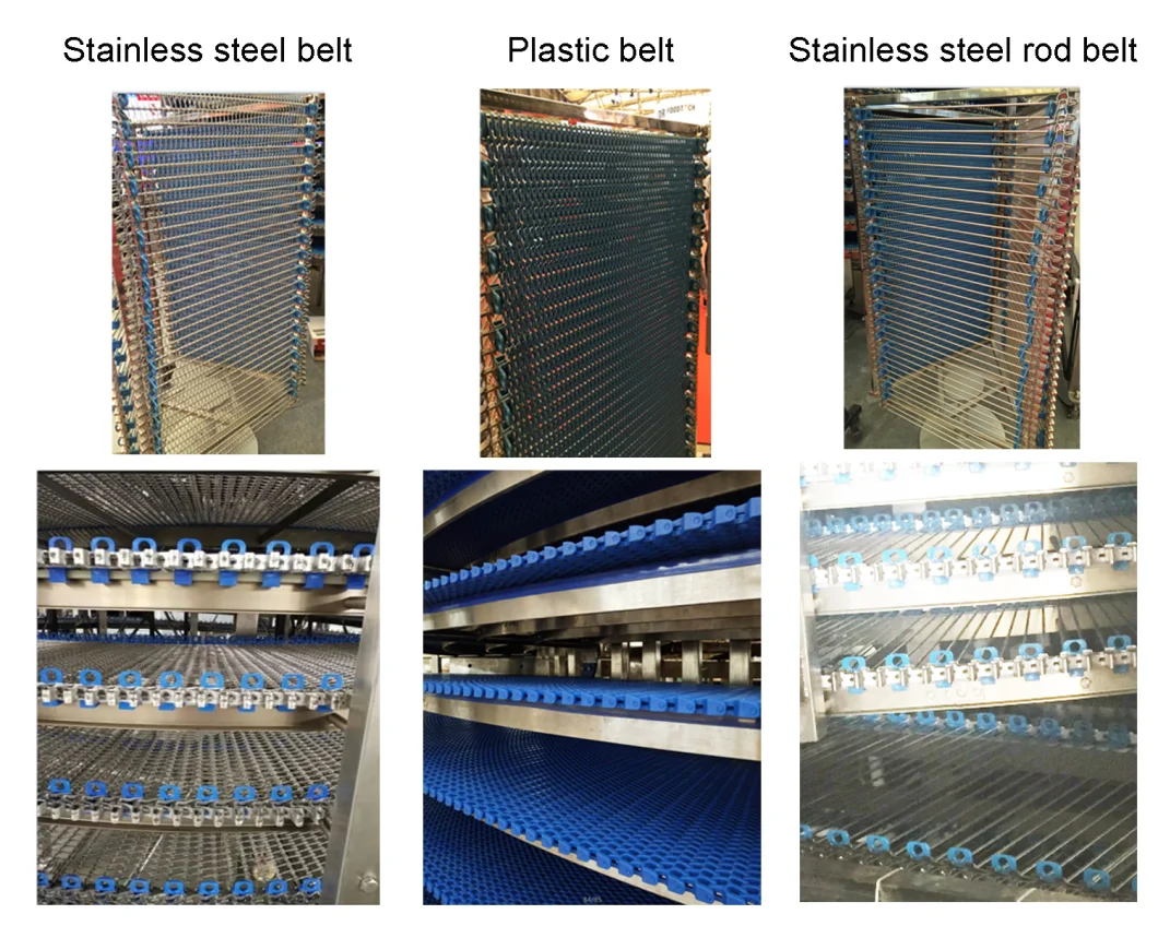 Stainless Steel Bread Spiral Conveyor Cooling Tower for Automatic Bun Loaf Baking Production Line