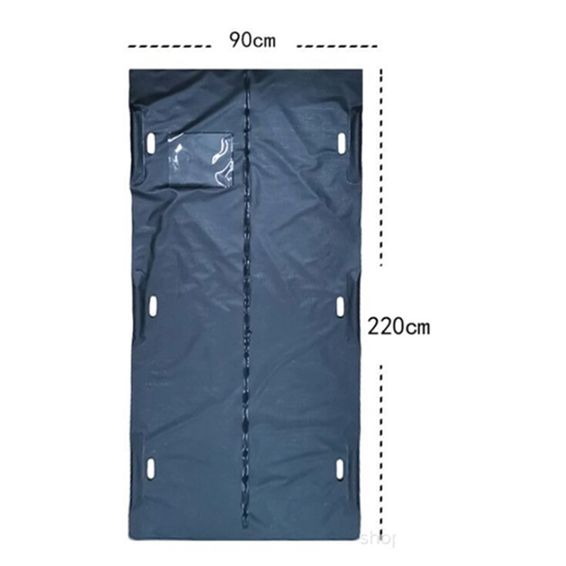 Disposable Corpse Bag Body Storage Bag with Side Handles Leak Proof Cadaver Bag