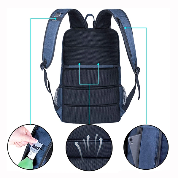 Wholesale Meal Prep Bag Thermal Backpack Picnic Bag & Leak Proof Custom Lunch Cooler Backpack & Insulated Cooler Bag