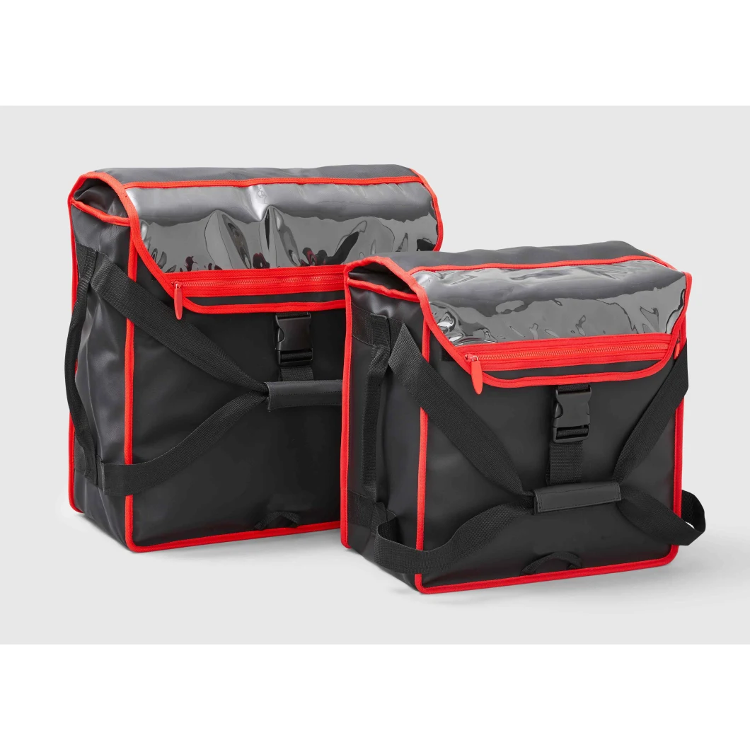 Cooler Bag Soft Lunch Bag 15'' Black Picnic Bag Delivery Bag