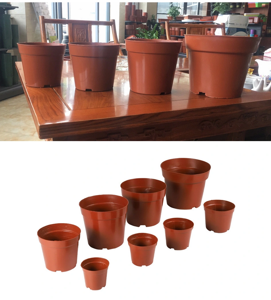 Plastic Plant Pots Wholesale Brown Plastic Flower Pot 15 Gallon Flower Pot