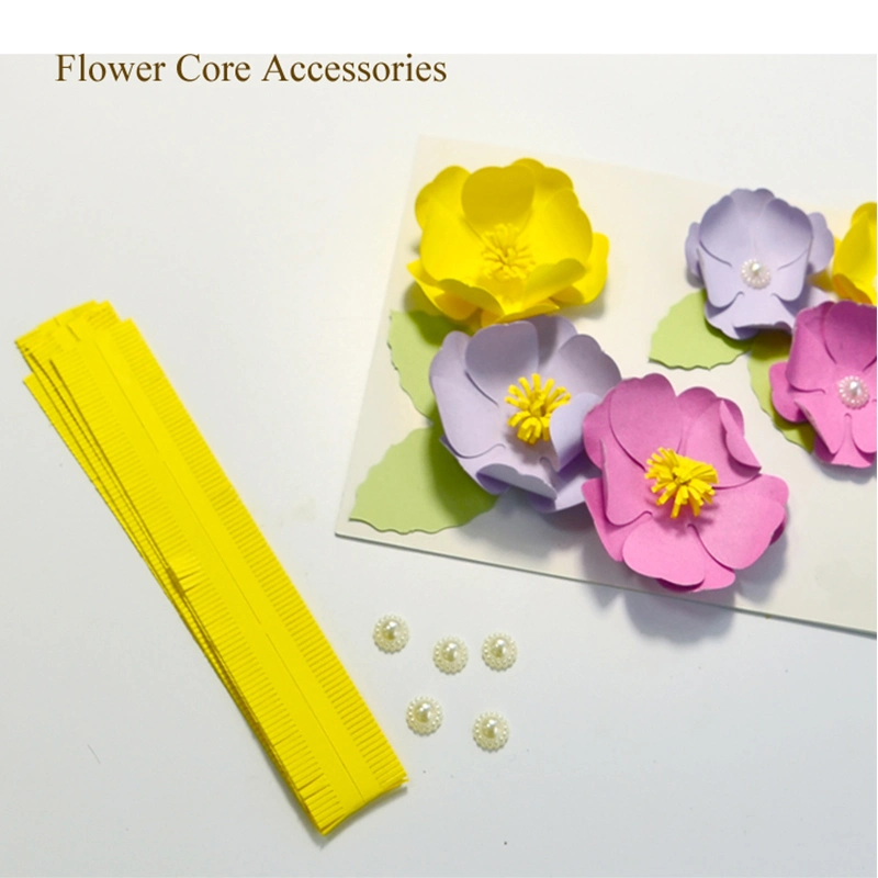 3D Decoration Paper Flower DIY Handmade Craft Material Kit of Camellia