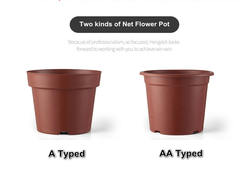 Plastic Plant Pots Wholesale Brown Plastic Flower Pot 15 Gallon Flower Pot