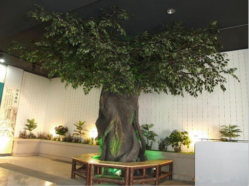 New Design Garden Ornament Artificial Plant Ficus Tree Banyan Tree for Outdoor Decor