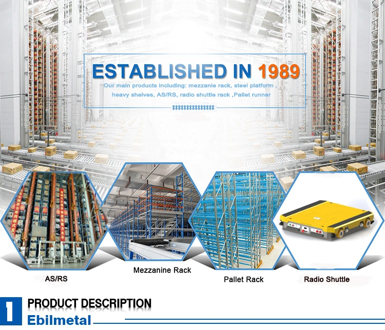 Cold Rolled Steel Narrow Aisle Racks Storage Vna Racking System Stacking Racks