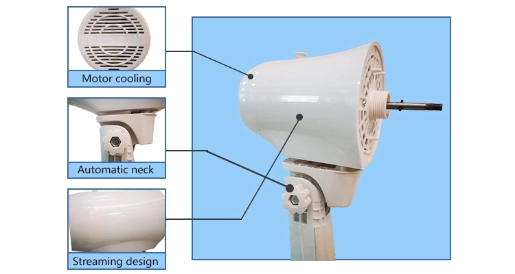 Electric Stand Fan Modern Custom Logo Stand Fans with Timer