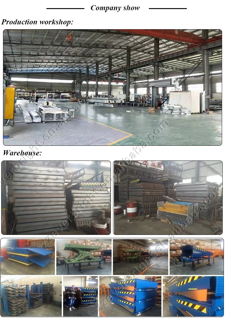 6 Ton Hydraulic Dock Leveler Fixed Electric Hydraulic Dock Leveler