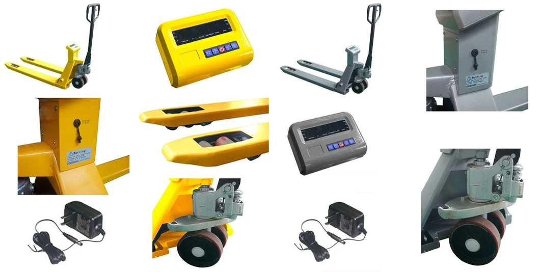 2ton Electric Pallet Jack with DC Motor 2000kg Hydraulic Pump Hand Pallet Truck