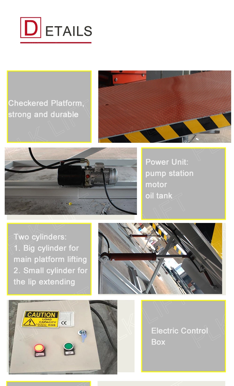 Stationary Hydraulic Mini Dock Leveller for Sale