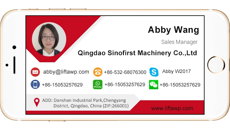 14m 500kg Hydraulic Electric Mobile Scissor Lift with AC Power