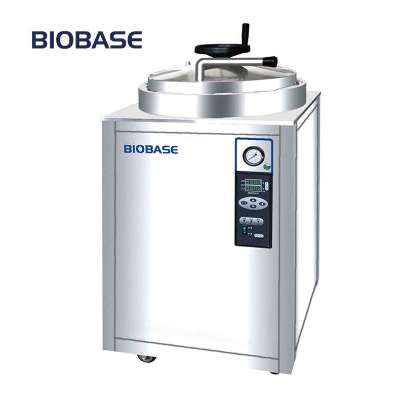 Biobase Autoclave 100 Liter Vertical Hand Wheel Autoclave Sterilizer Machine Price