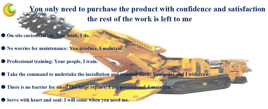 Tunnel Boring Machine  (TBM) Underground  Mining Equipment Ebz160 Shaft Boring Roadheader