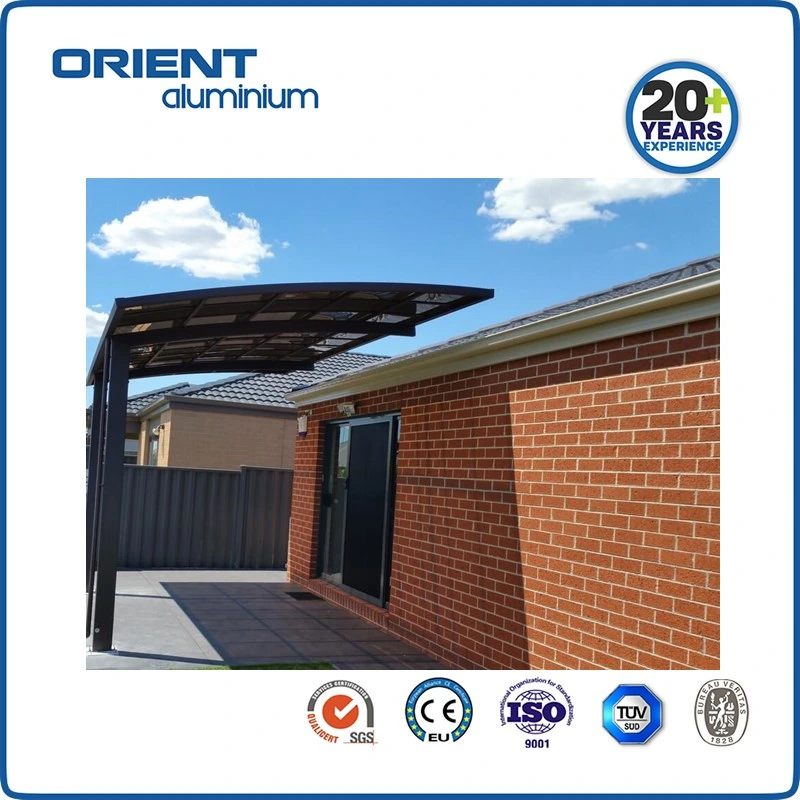 Polycarbonate Roof Aluminum Double Carport Modern Carport