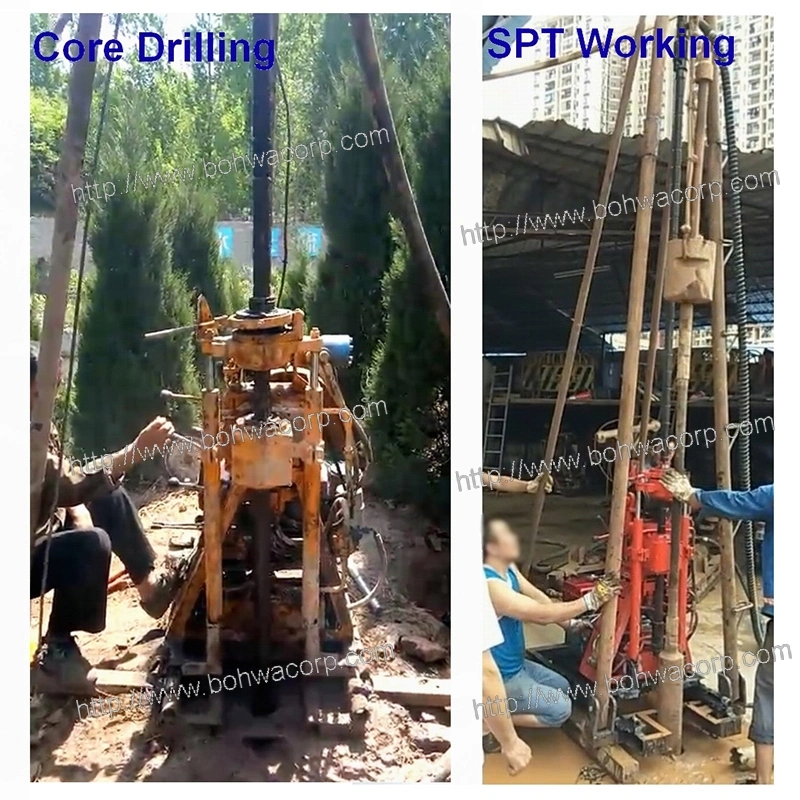 200m Mining Core Drill Rig on Crawler Chassis, Engineering Drill Rig