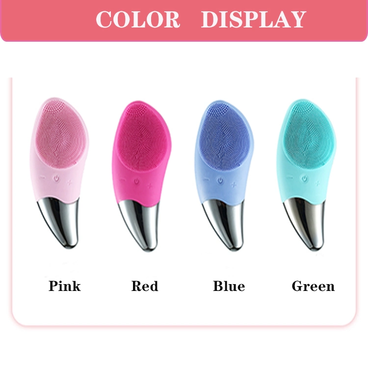 Silicone Rechargeable Cleanser Skin Care Tool Electric Facial Cleansing