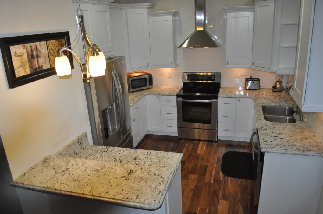 Black Natural Stone Granite Kitchen Countertop Granite Vanity Top for Table