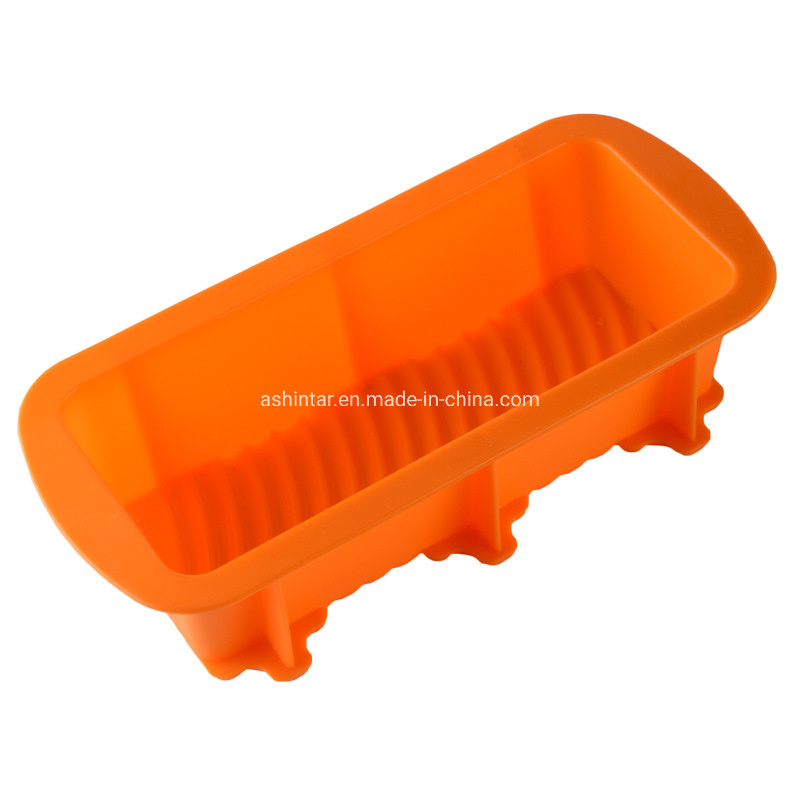 Easy Release Premium Custom Cake Mold Silicone Loaf Pan Mold for Baking Bread Cake